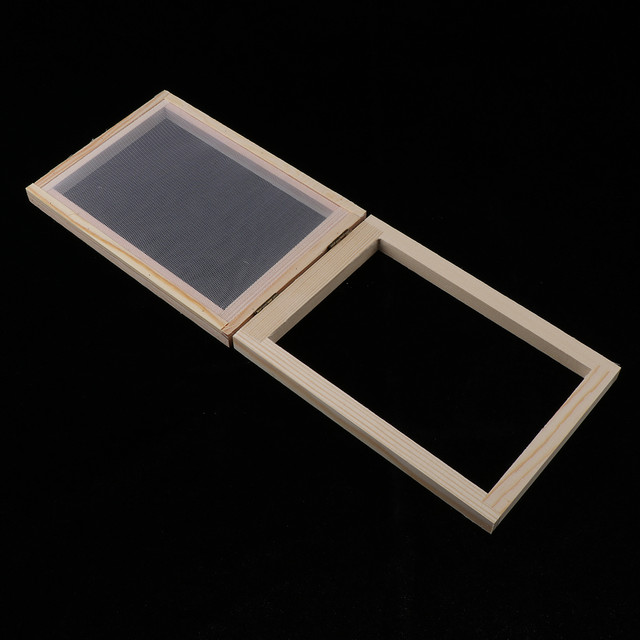 Paper Making Kit - 3pcs Papermaking Screen Frame and Deckle and